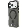 Dėklas BMW M IML Frosted Metal Logo & Trims MagSafe do iPhone 18 Pro / 17 Pro juoda