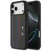 Dėklas BMW M Kevlar Lines &amp; Logo MagSafe skirtas Apple iPhone 17 Pro Max juodos spalvos