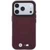 Dėklas BMW M Mėlyna Perfo Metal Logo MagSafe do iPhone 18 Pro / 17 Pro bordinė