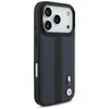 Dėklas BMW M Perskirtasated Stripe Logo MagSafe skirtas Apple iPhone 17 Pro mėlynos spalvos