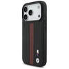 Dėklas BMW M Perskirtasated Stripe Logo MagSafe skirtas Apple iPhone 17 Pro raudonos spalvos