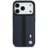 Dėklas BMW M Perskirtasated Stripe Logo MagSafe skirtas Apple iPhone 17 Pro mėlynos spalvos