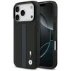 Dėklas BMW M Perskirtasated Stripe Logo MagSafe skirtas Apple iPhone 17 Pro mėlynos spalvos