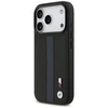 Dėklas BMW M Perskirtasated Stripe Logo MagSafe skirtas Apple iPhone 17 Pro mėlynos spalvos