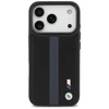 Dėklas BMW M Perskirtasated Stripe Logo MagSafe skirtas Apple iPhone 17 Pro mėlynos spalvos