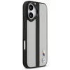 Dėklas BMW M Perskirtasated Stripe Logo MagSafe skirtas Apple iPhone 17 pilkos spalvos