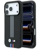 Dėklas BMW M Quadrille Kevlar Anthracite & Tricolor Print Lines MagSafe, skirtas iPhone 18 Pro Max