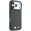 Dėklas BMW M Quadrille Kevlar Metal Logo MagSafe Case for iPhone 17 Pro Max / 18 Pro Max - Gray