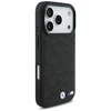 Dėklas BMW M Shape Logo MagSafe skirtas Apple iPhone 17 Pro juodos spalvos