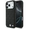 Dėklas BMW M Shape Logo MagSafe skirtas Apple iPhone 17 Pro juodos spalvos