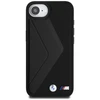 BMW „Oversized Stripes“ „MagSafe“ dėklas, skirtas „iPhone 16e“ - juodas