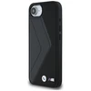BMW „Oversized Stripes“ „MagSafe“ dėklas, skirtas „iPhone 16e“ - juodas
