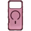 „iPhone 18 Pro Max / 17 Pro Max dėklas Forcell F-Protect BumperX Premium, suderinamas su MagSafe, tamsios vyšnios spalvos“