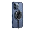 Forcell dėklas F-Protect BumperX Premium iPhone 18 Pro Max / 17 Pro Max, suderinamas su MagSafe, tamsiai mėlynas
