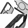 Dėklas na Samsung A06 / A07 / A08 Forcell F-Protect Smoke Hybrid Premium Lite zgodne su MagSafe juoda 0INT