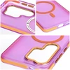 Dėklas na Samsung A07 / A08 Forcell F-Protect Vivid Premium zgodne su MagSafe violetinė 0INT