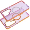 Dėklas na Samsung A07 / A08 Forcell F-Protect Vivid Premium zgodne su MagSafe violetinė 0INT