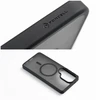 Dėklas na Samsung S24 / S25 Forcell F-Protect Smoke Hybrid Premium Lite zgodne su MagSafe juoda 0INT