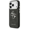 Dėklas GUESS case for IPHONE 17 Pro Max GUHCP17XP4G4SMCK (PU W/ Big 4G Classic Logo) sidabrinis juodas