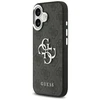 GUESS case for IPHONE 17 GUHCP17SP4G4SMCK (4G PU Odinis dėklas with Big 4G and Classic Logo and Sidabrinis Metal Camera Frame) juodas