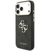 Dėklas Guess 4G Big 4G Classic Logo Big Strap Metal Mygtukai do iPhone 18 Pro / 17 Pro juoda