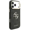 Dėklas Guess 4G Big 4G Classic Logo Big Strap Metal Mygtukai do iPhone 18 Pro / 17 Pro juoda