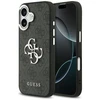 GUESS case for IPHONE 17 GUHCP17SP4G4SMCK (4G PU Odinis dėklas with Big 4G and Classic Logo and Sidabrinis Metal Camera Frame) juodas
