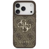 Dėklas Guess 4G Big Logo skirtas Apple iPhone 17 Pro rudos spalvos