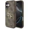 Dėklas Guess 4G Big Logo skirtas Apple iPhone 17 rudos spalvos