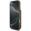 Dėklas Guess 4G Cardslots & Magnetic Closure Crossbody do iPhone 18 Pro / 17 Pro ruda