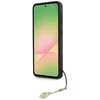 Guess 4G Charm dėklas skirtas Samsung Galaxy A56 rudos spalvos