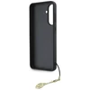 Guess 4G Charm dėklas skirtas Samsung Galaxy A56 rudos spalvos