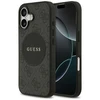 „Guess 4G Circle Classic Logo MagSafe“ dėklas, skirtas iPhone 17 - juodas