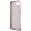 Guess 4G Circle Classic Logo MagSafe dėklas iPhone 16e - rožinis