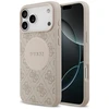 Dėklas Guess 4G Circle Classic Logo MagSafe skirtas Apple iPhone 17 Pro Max pink