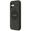 „Guess 4G Circle Classic Logo MagSafe“ dėklas, skirtas iPhone 17 - juodas