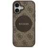 „Guess 4G Circle Classic Logo MagSafe“ – dėklas skirtas Apple iPhone 17, rudas