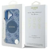 Guess 4G Circle Classic Logo MagSafe dėklas iPhone 16 - mėlynas