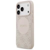 Original dėklas GUESS 4G Circle Classic Logo MagSafe skirtas Apple iPhone 17 Pro pink