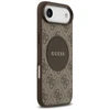 „Guess 4G Circle Classic Logo MagSafe“ dėklas, skirtas „iPhone Air“ – rudas