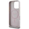 Dėklas Guess 4G Circle Classic Logo MagSafe iPhone 16 Pro Case - Rožinė