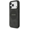 „Guess 4G Circle Classic Logo MagSafe“ dėklas Apple iPhone 17 Pro juodas