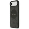 Dėklas GUESS 4G Circle Classic Logo MagSafe skirtas Apple iPhone 17 Air juodos spalvos