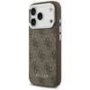 Guess 4G MagSafe dėklas skirtas Apple iPhone 17 Pro rudos spalvos