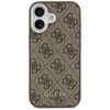 Dėklas Guess 4G Classic Logo MagSafe skirtas Apple iPhone 17 rudos spalvos