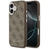 Dėklas Guess 4G Classic Logo MagSafe skirtas Apple iPhone 17 rudos spalvos