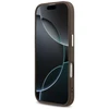 Dėklas Guess 4G Classic Logo MagSafe skirtas Apple iPhone 17 rudos spalvos