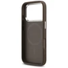 Guess 4G MagSafe dėklas skirtas Apple iPhone 17 Pro rudos spalvos