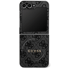 Dėklas Guess 4G Classic MagSafe skirtas Samsung Galaxy Z Flip7 juodos spalvos