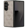 Guess PU Leather 4G Colored Ring Magnetic dėklas skirtas Samsung Galaxy Z Fold 7 rožinės spalvos